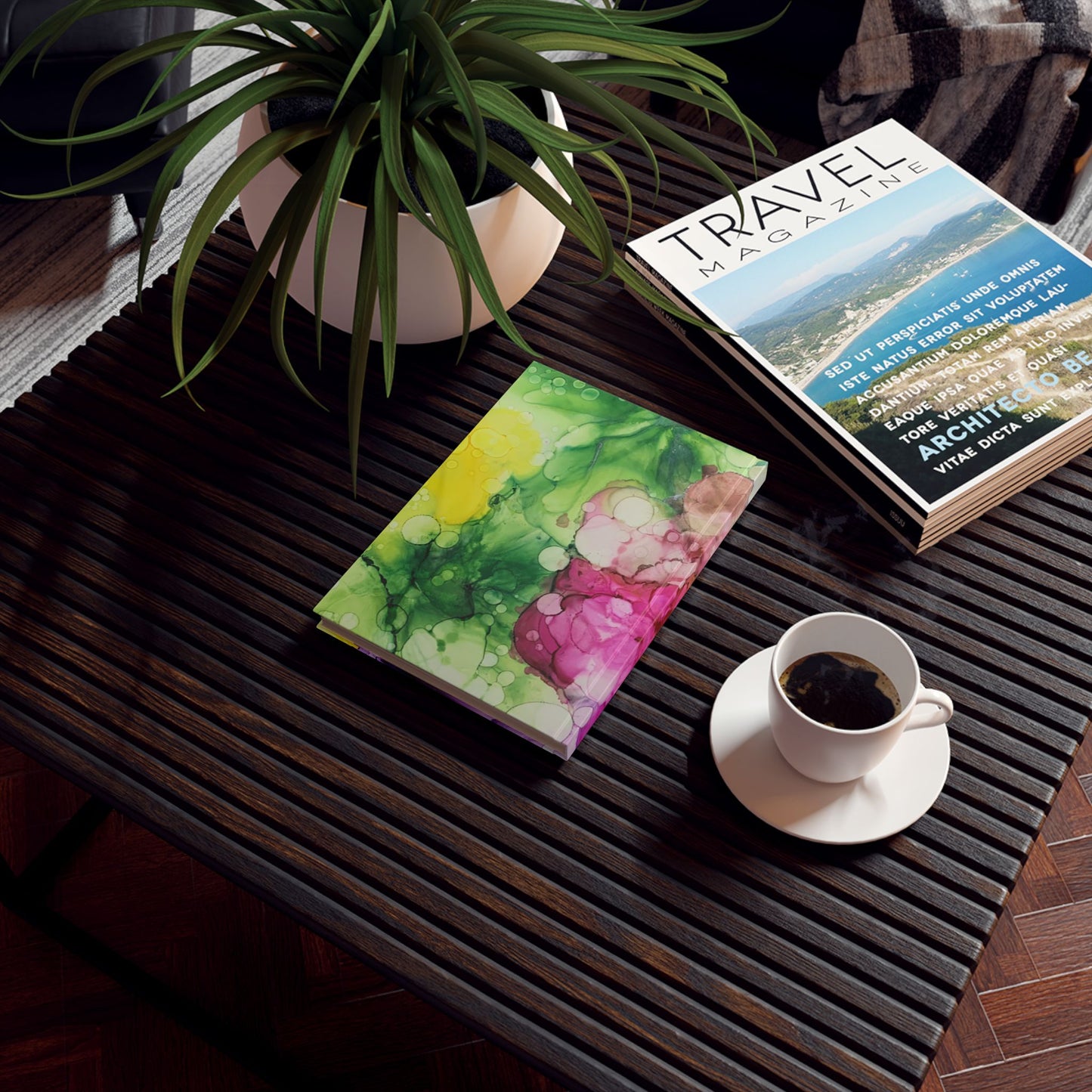 'Joy' Hard Backed Journal, Artist Designed Notebook, Writing, Diary image 5