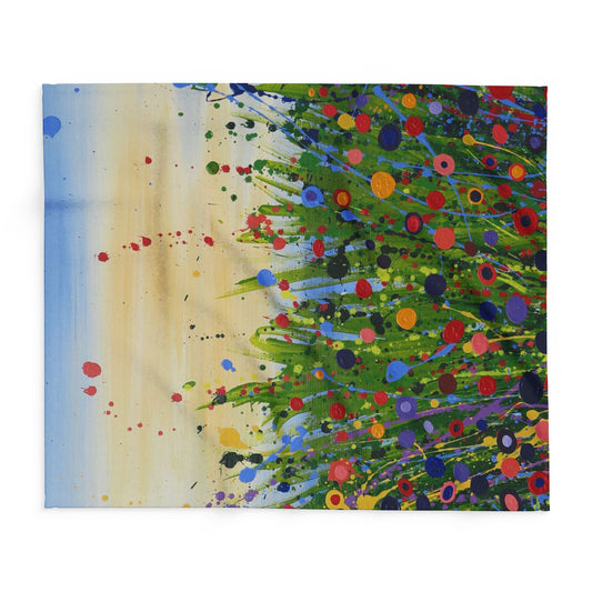 Vibrant Fleece Blanket image 1