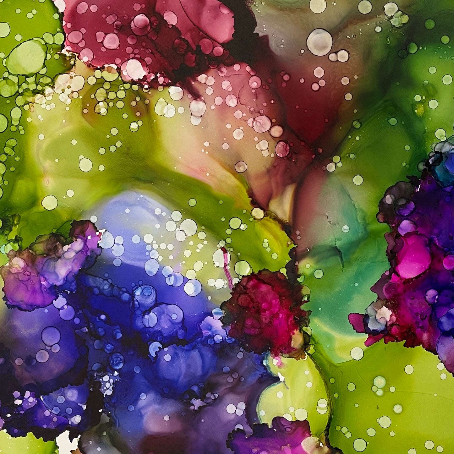 Abstract Alcohol Ink Art Workshop