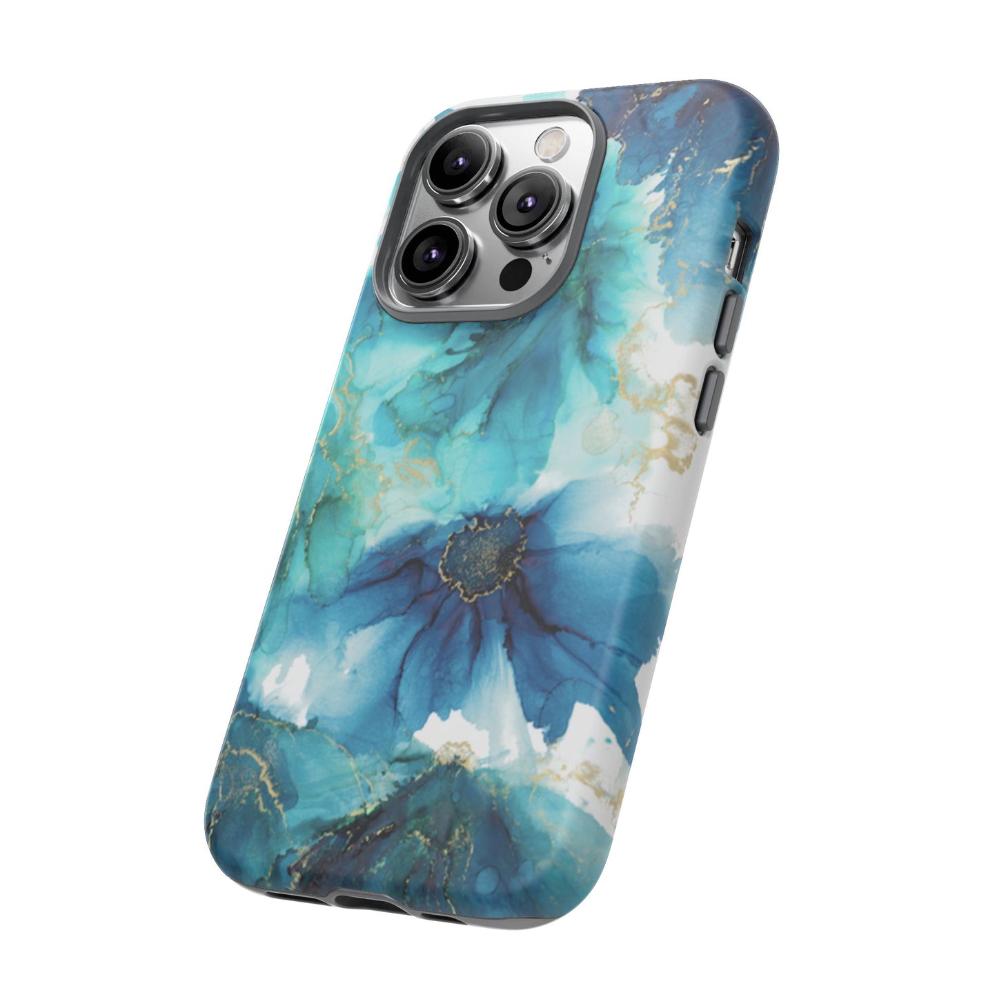 Alcohol Ink Design Floral Phone Case