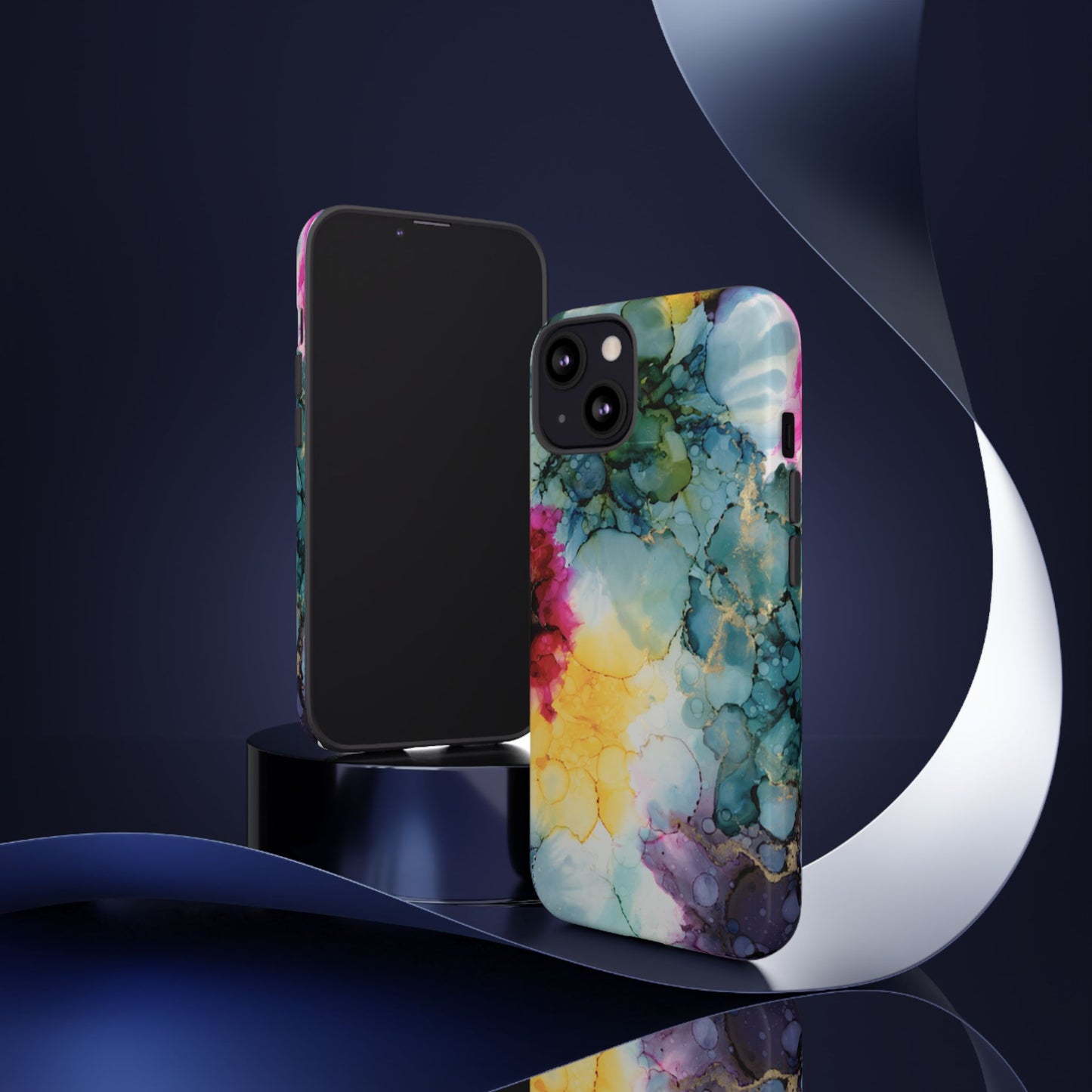 Copy of Floral Alcohol Ink Phone Case