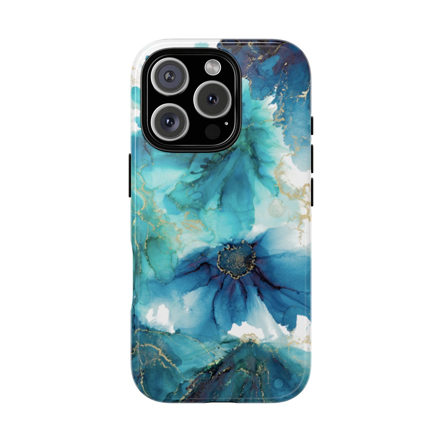 Alcohol Ink Design Floral Phone Case