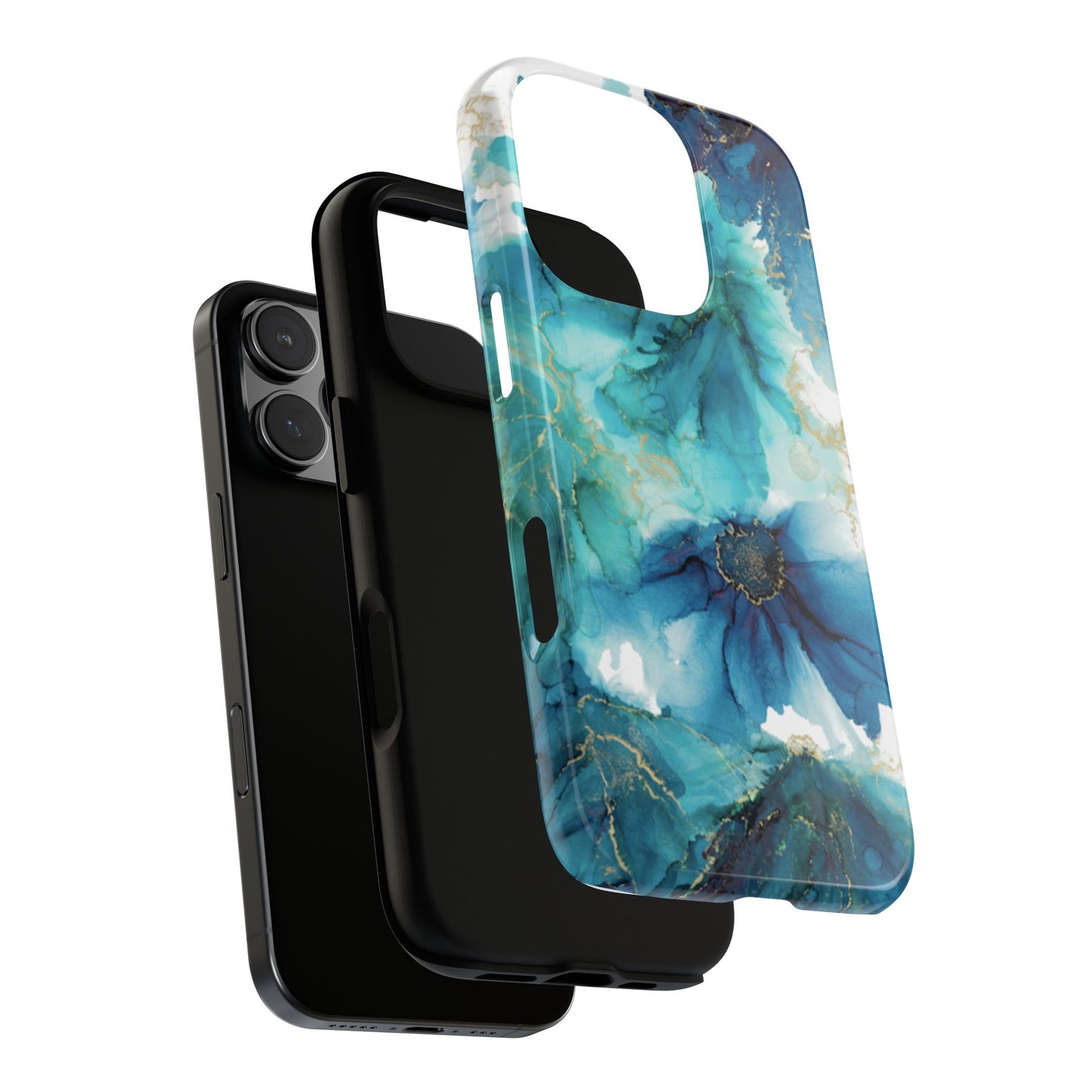 Alcohol Ink Design Floral Phone Case