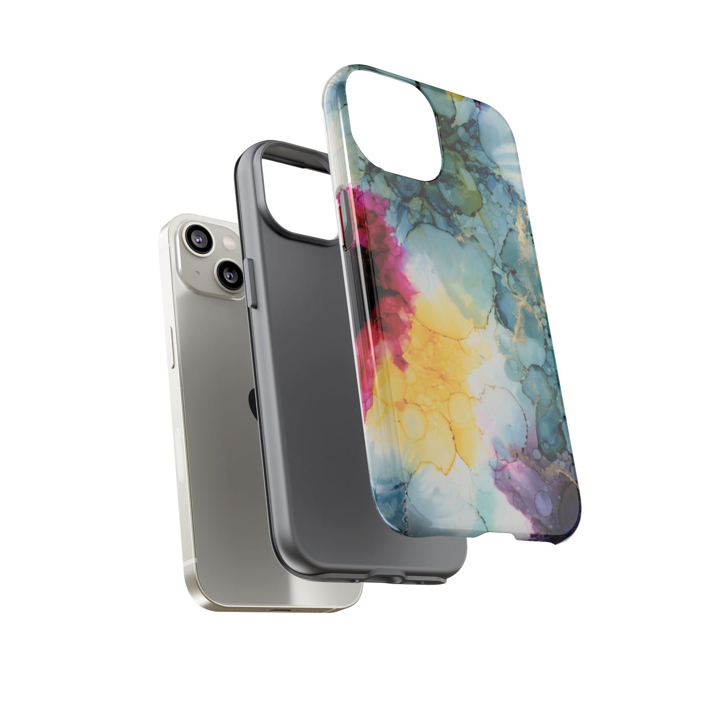 Copy of Floral Alcohol Ink Phone Case