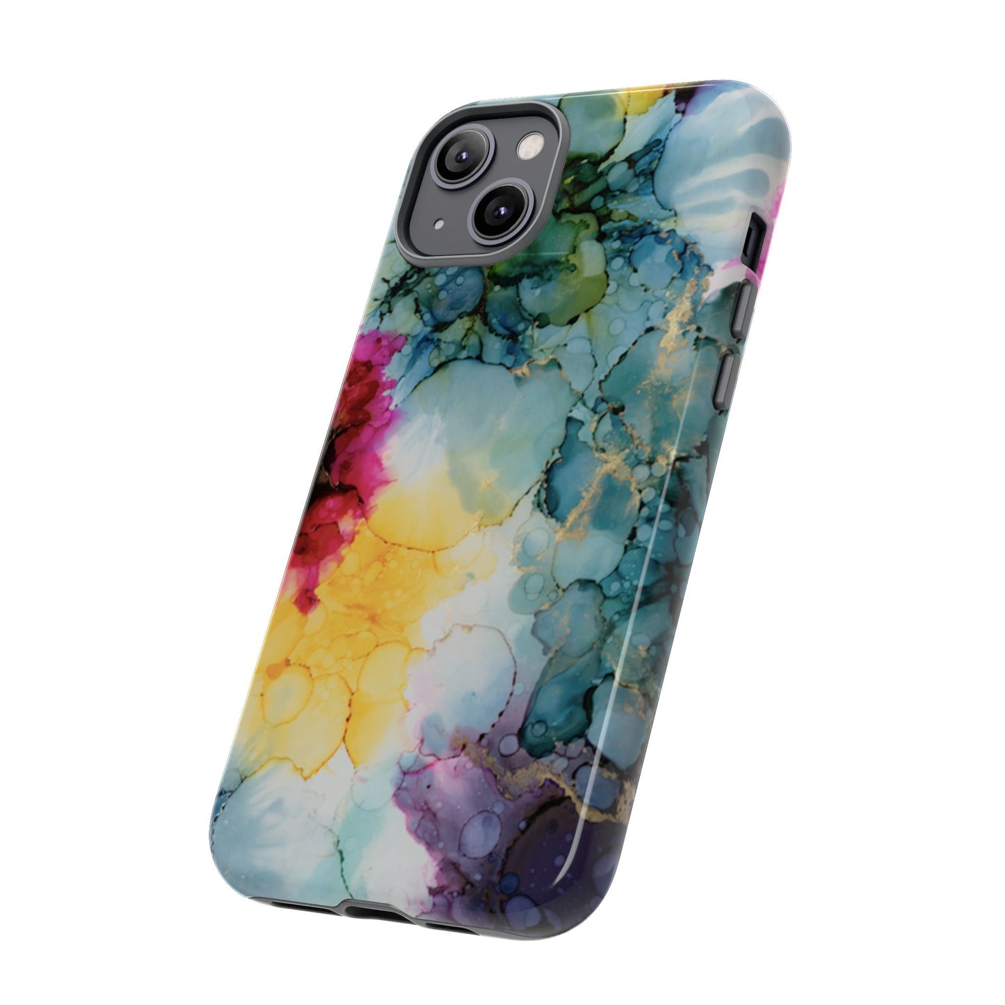Copy of Floral Alcohol Ink Phone Case