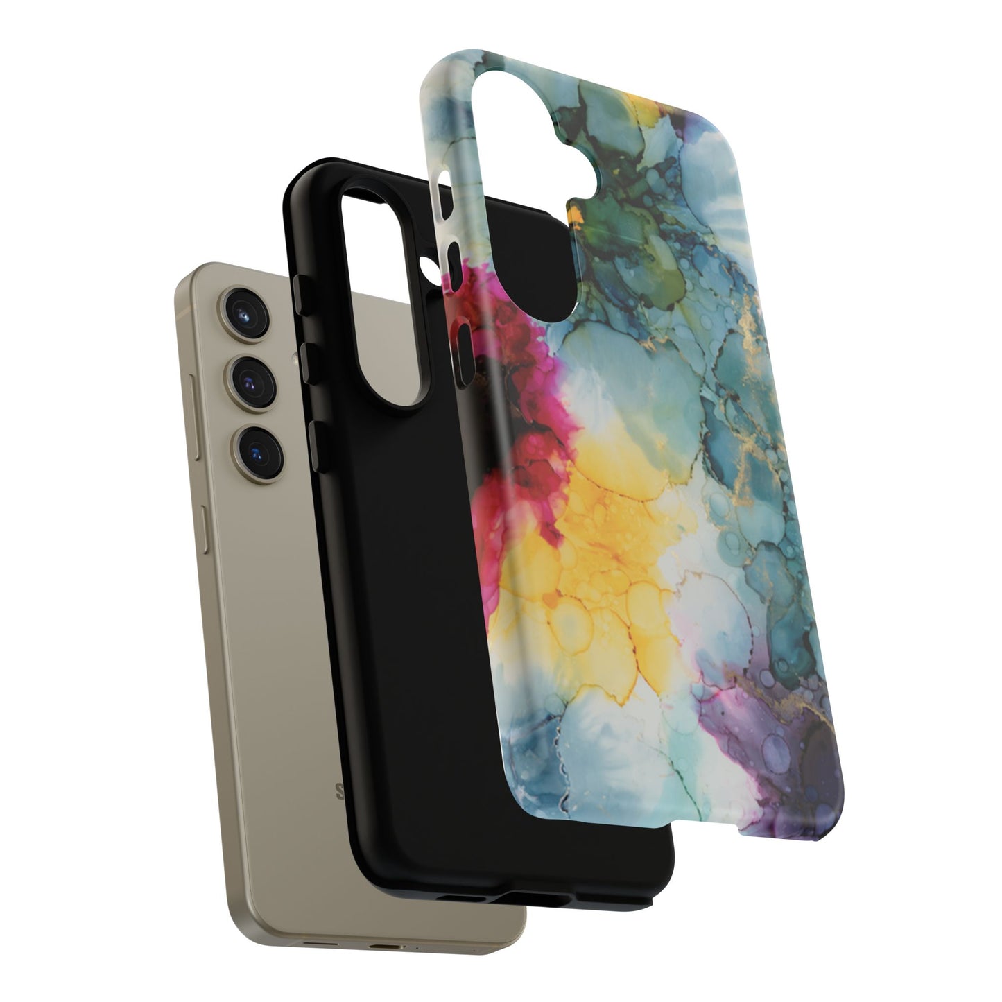 Copy of Floral Alcohol Ink Phone Case