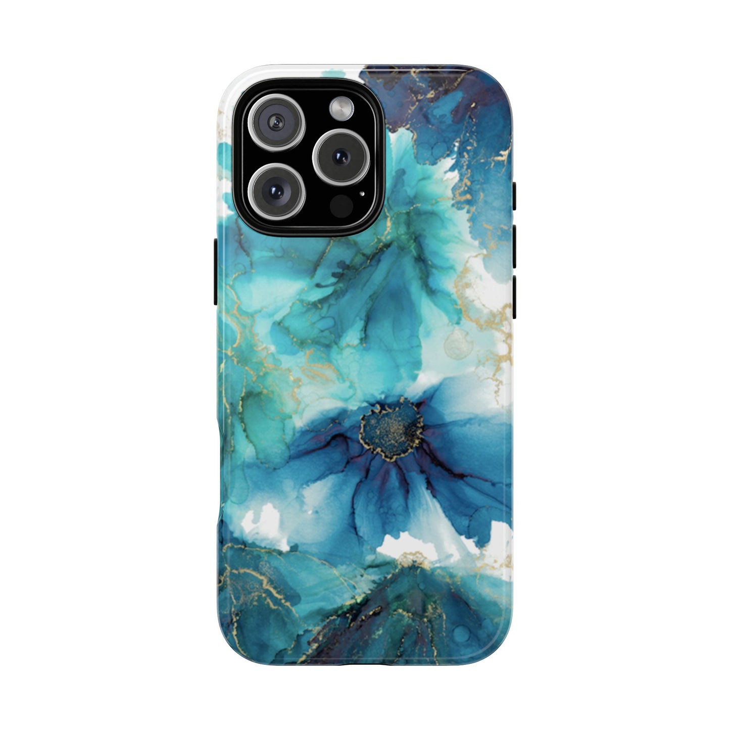 Alcohol Ink Design Floral Phone Case