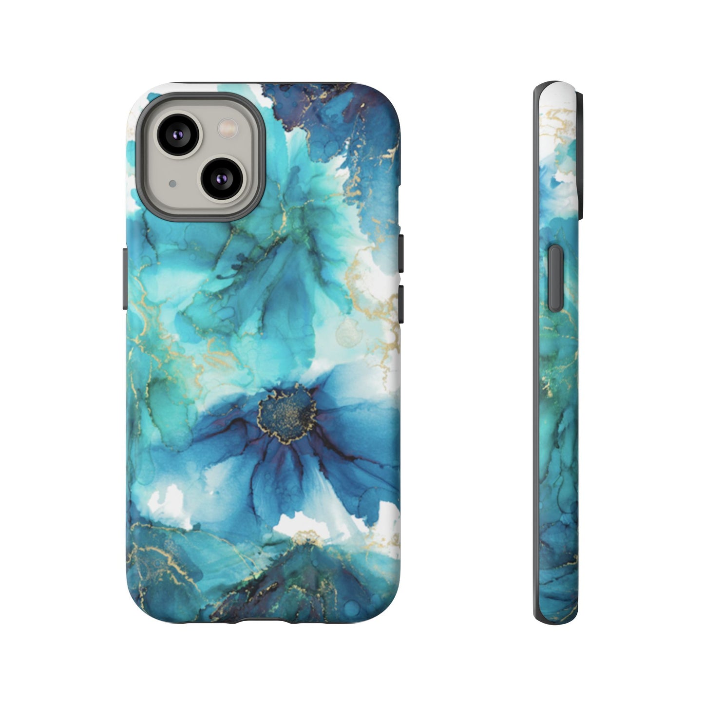 Alcohol Ink Design Floral Phone Case
