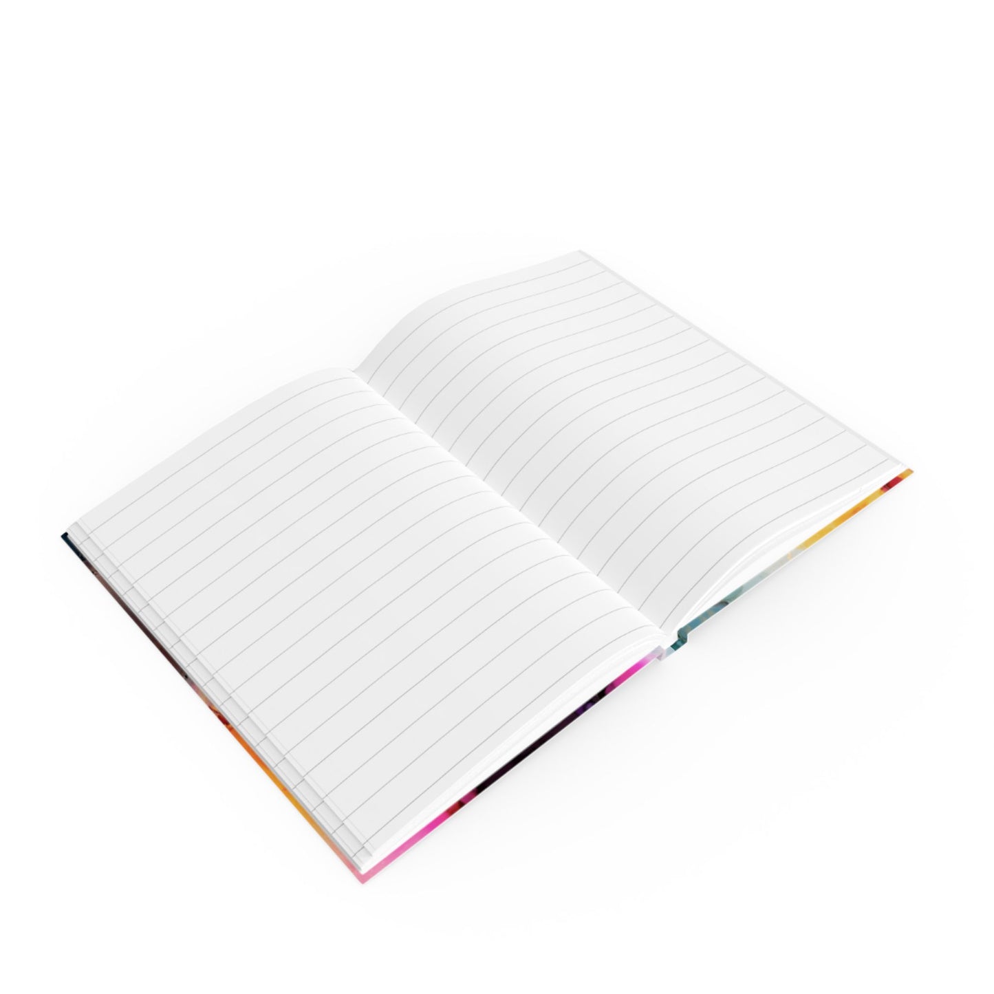 Floral Abstract Hard Backed Journal, Artist Designed Notebook, Writing, Diary