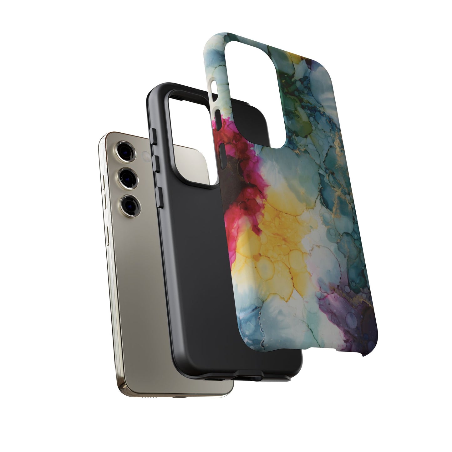 Copy of Floral Alcohol Ink Phone Case