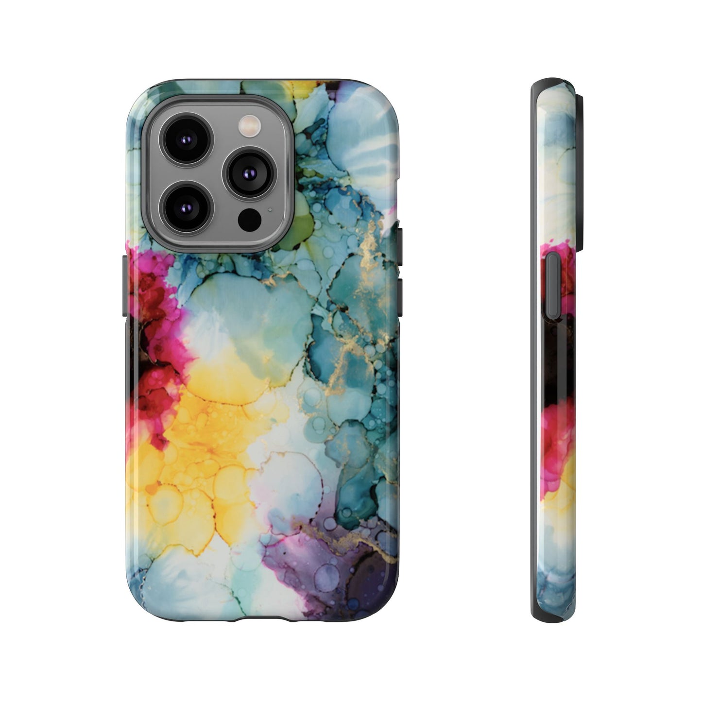 Copy of Floral Alcohol Ink Phone Case