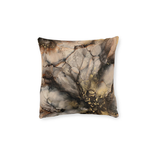 Latte Square Pillow, Home Decor Cushion, Bedroom, Sofa, Garden Room