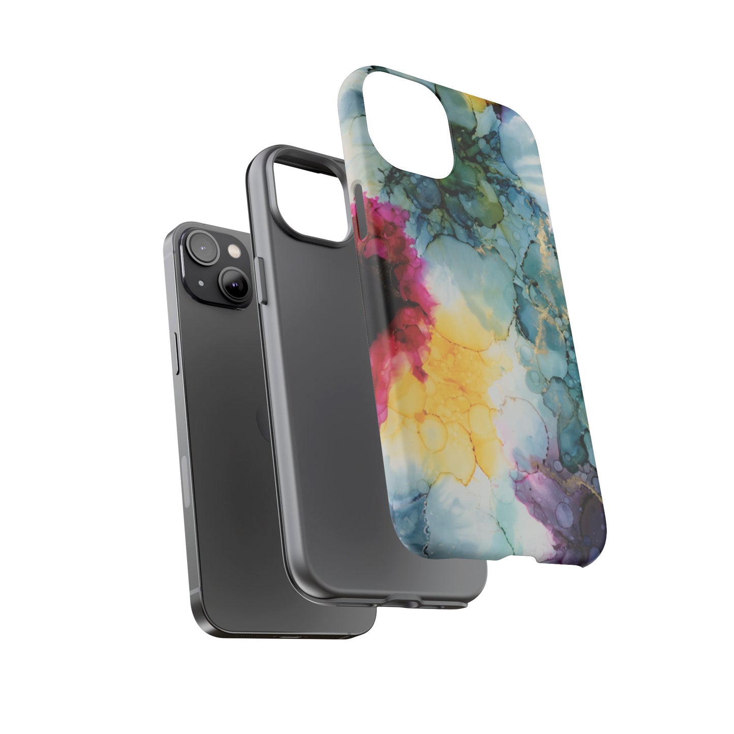 Copy of Floral Alcohol Ink Phone Case