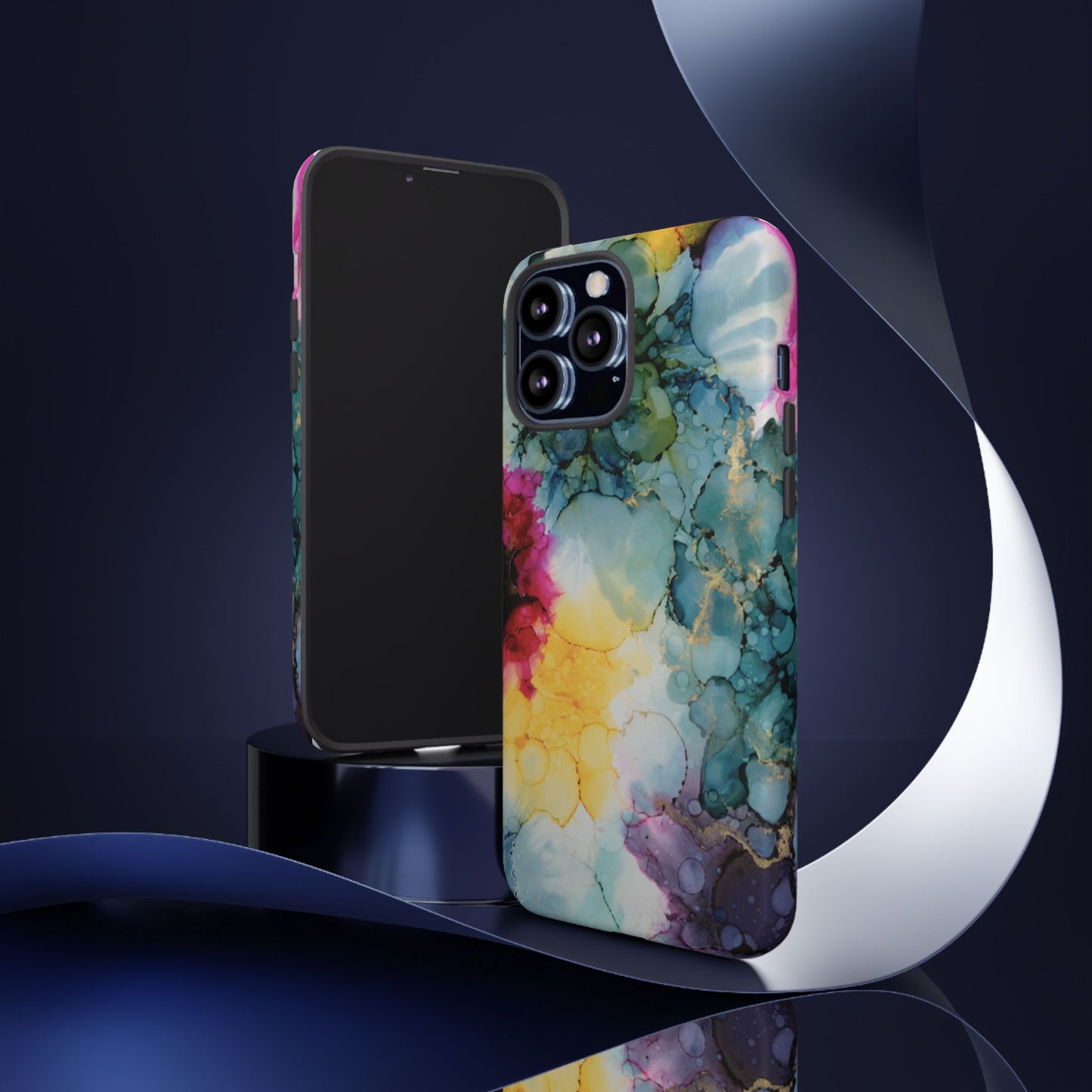 Copy of Floral Alcohol Ink Phone Case