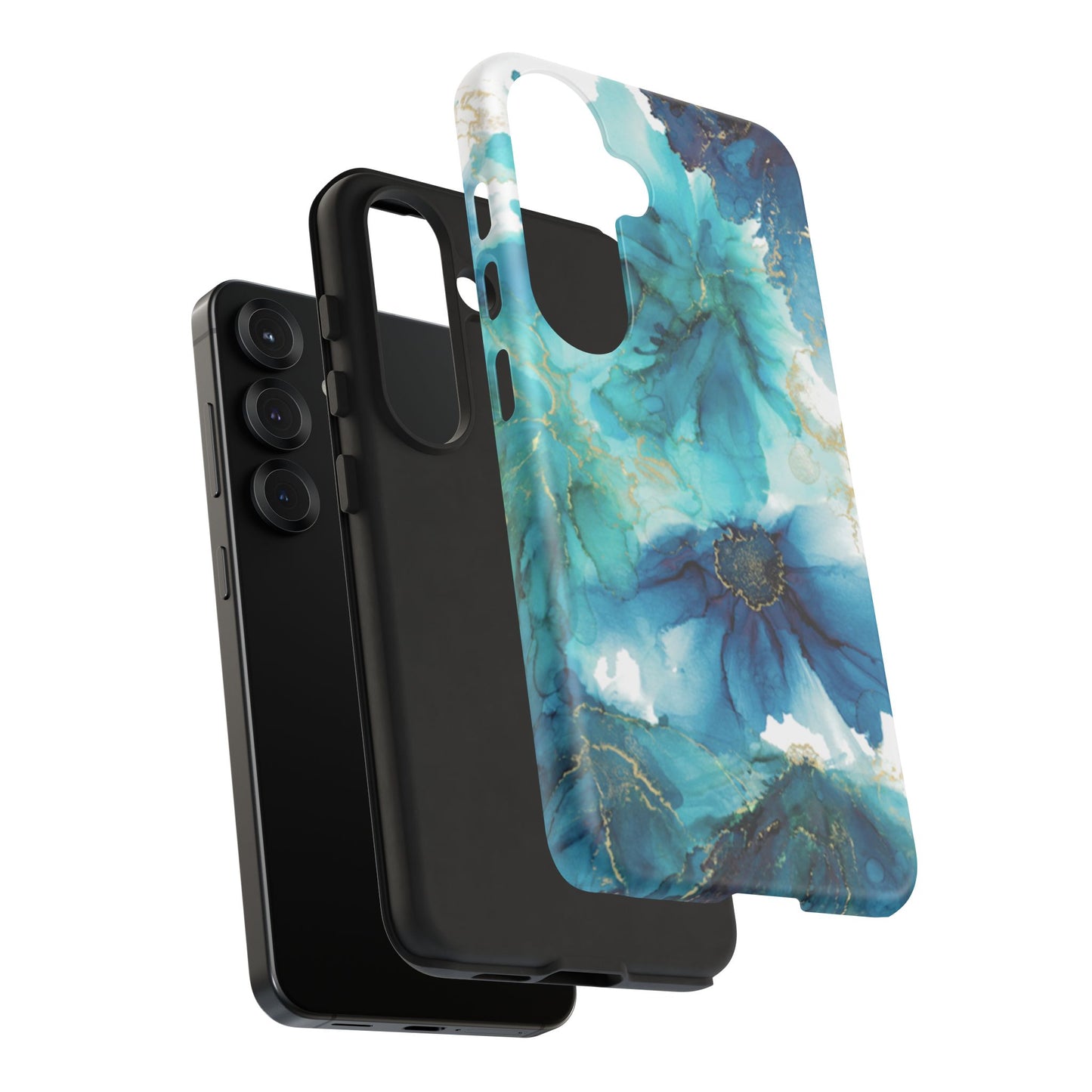 Alcohol Ink Design Floral Phone Case
