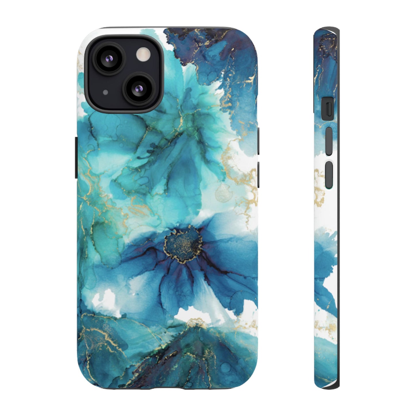 Alcohol Ink Design Floral Phone Case