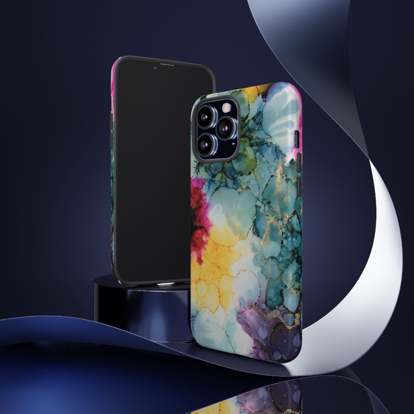 Copy of Floral Alcohol Ink Phone Case