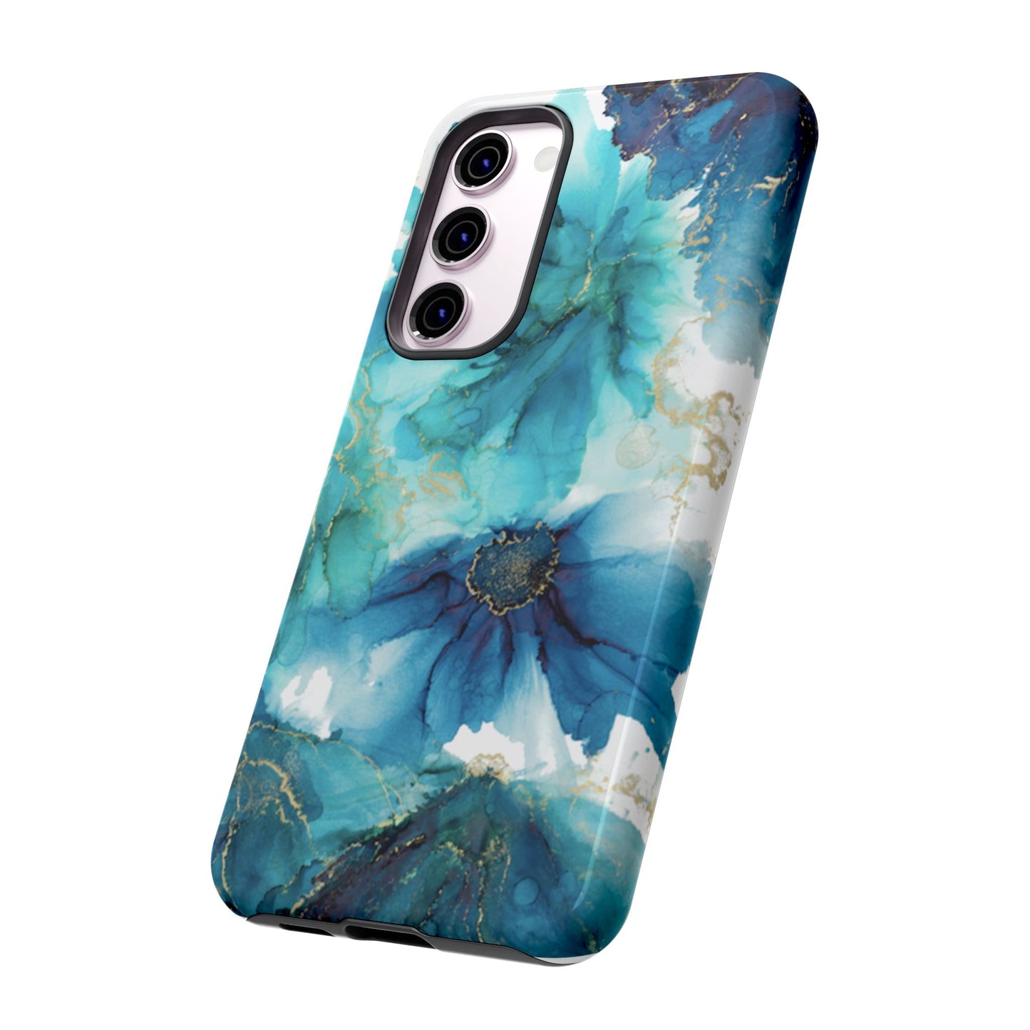 Alcohol Ink Design Floral Phone Case
