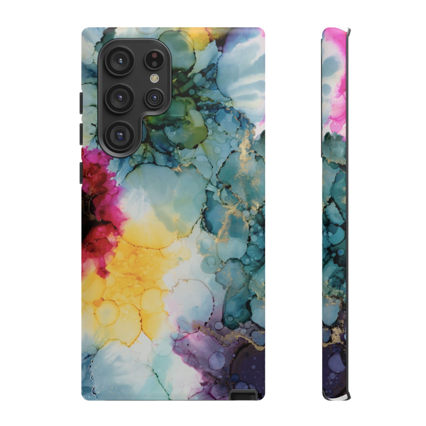 Copy of Floral Alcohol Ink Phone Case