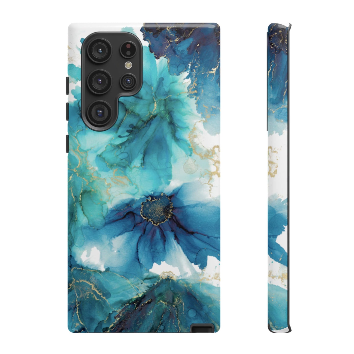 Alcohol Ink Design Floral Phone Case