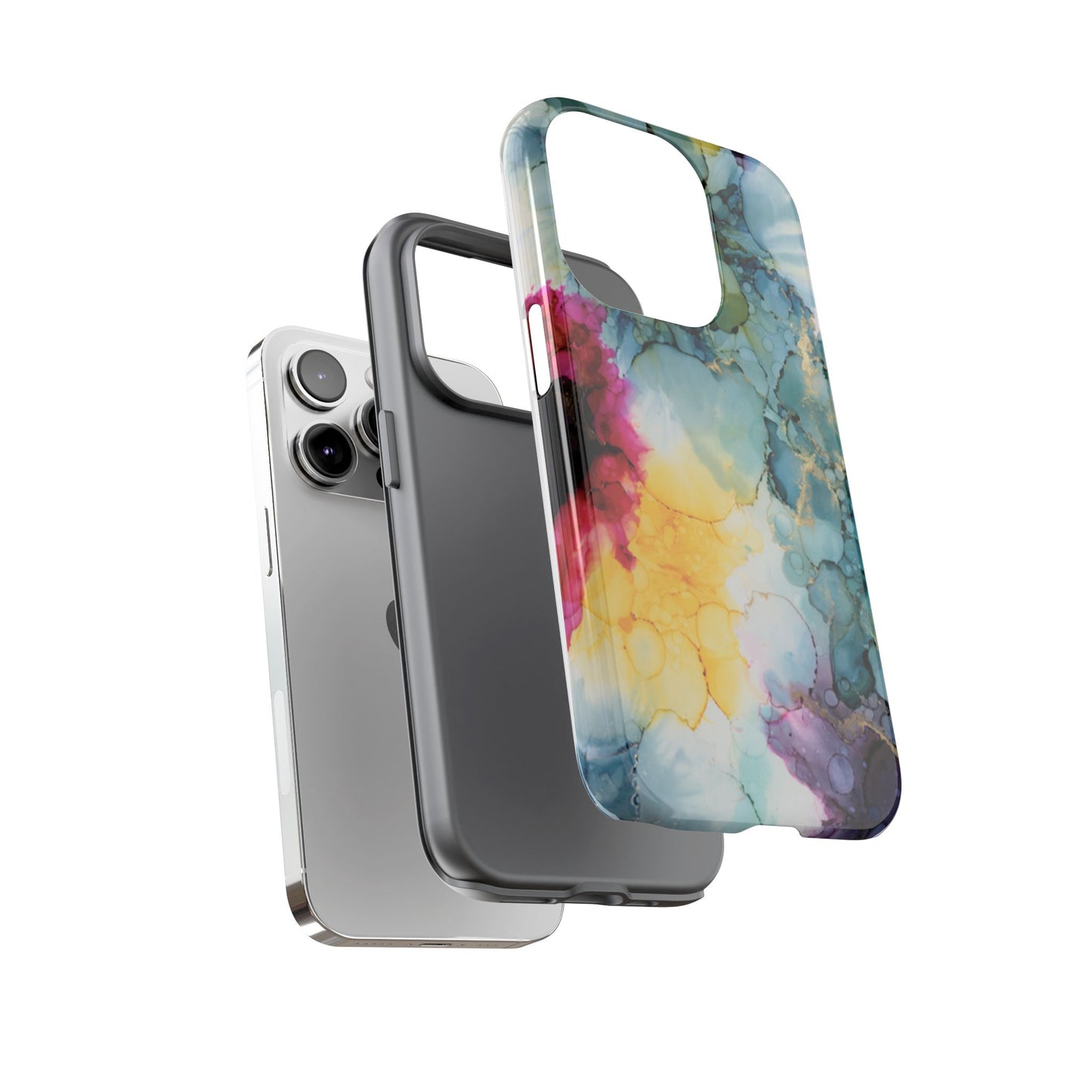 Copy of Floral Alcohol Ink Phone Case