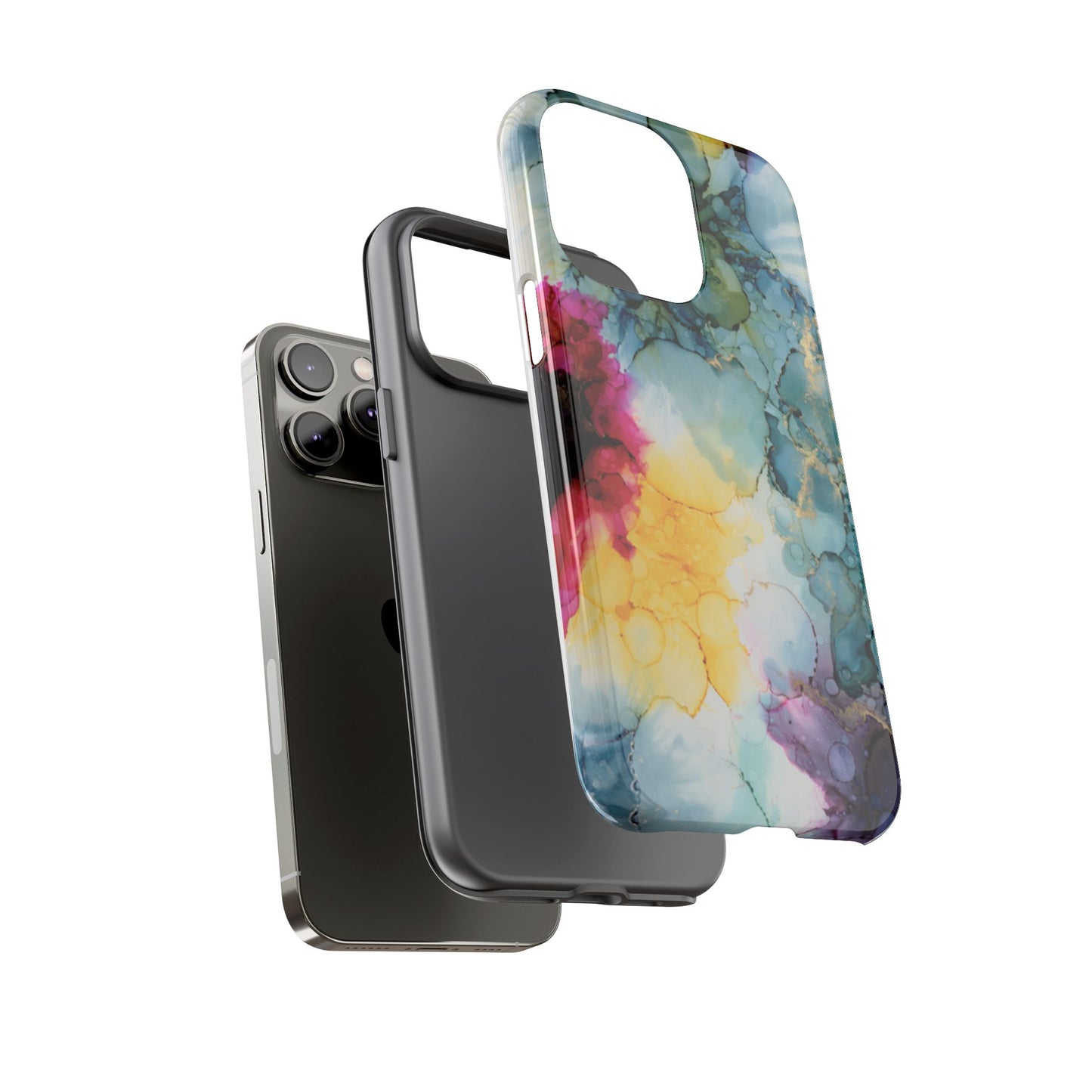 Copy of Floral Alcohol Ink Phone Case