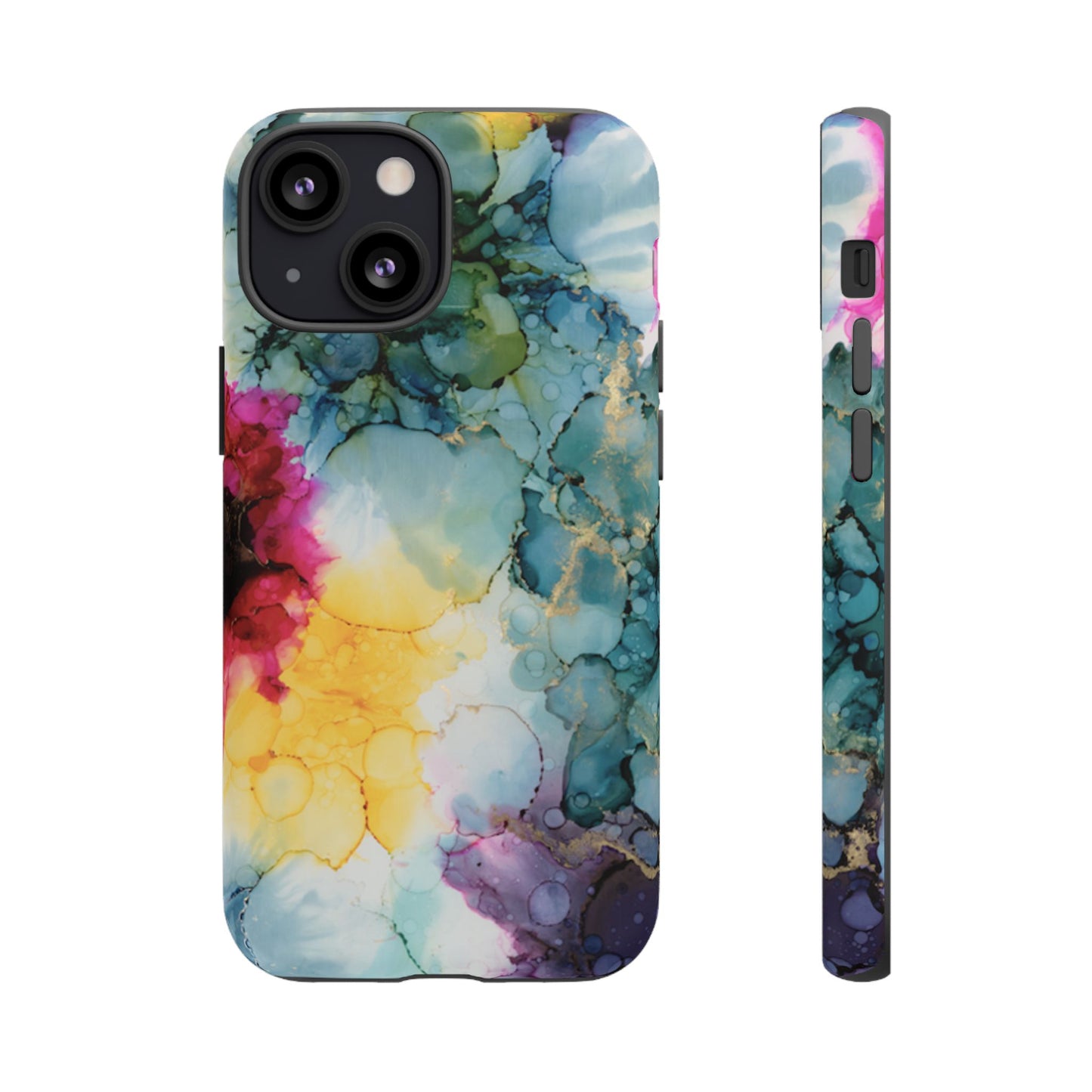 Copy of Floral Alcohol Ink Phone Case