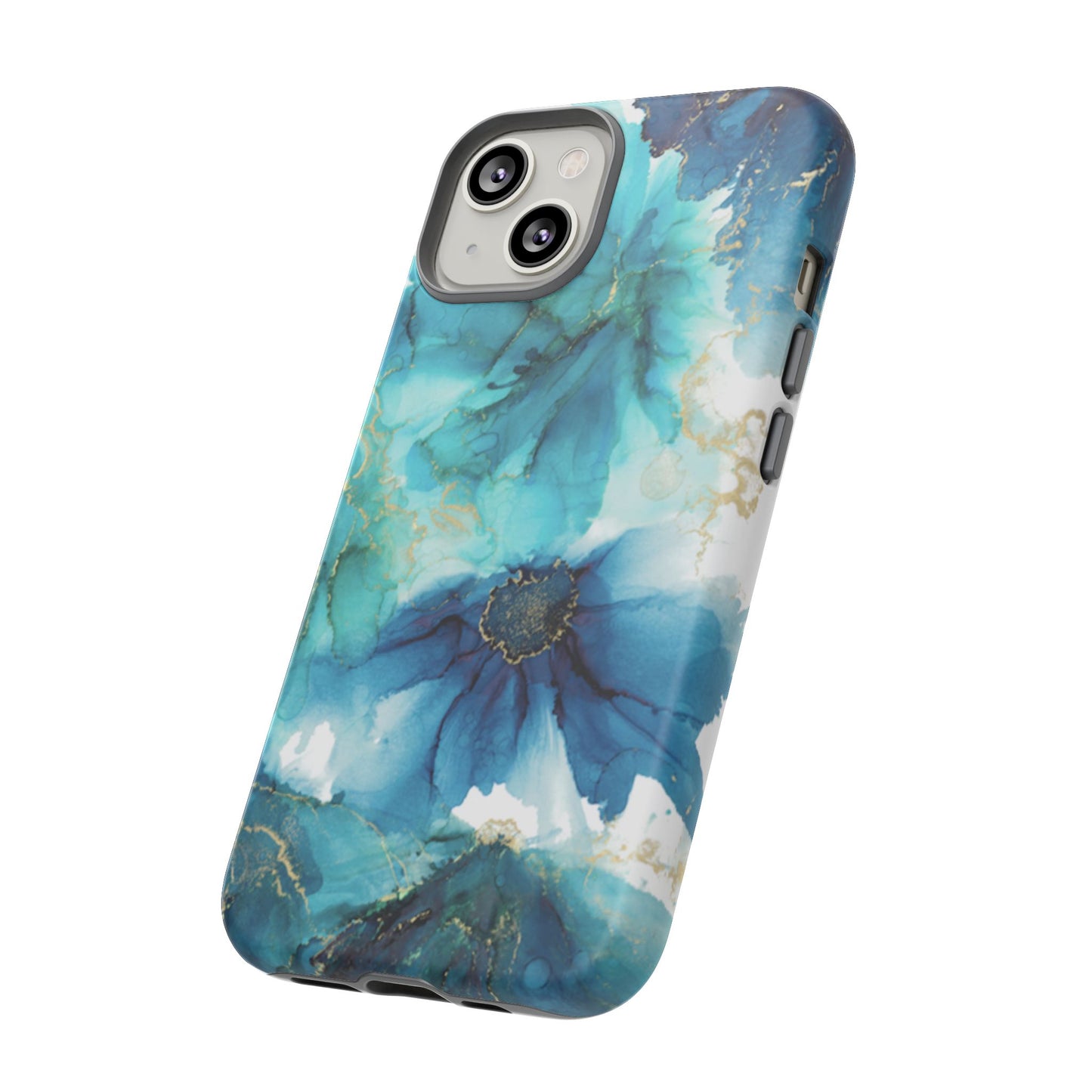 Alcohol Ink Design Floral Phone Case