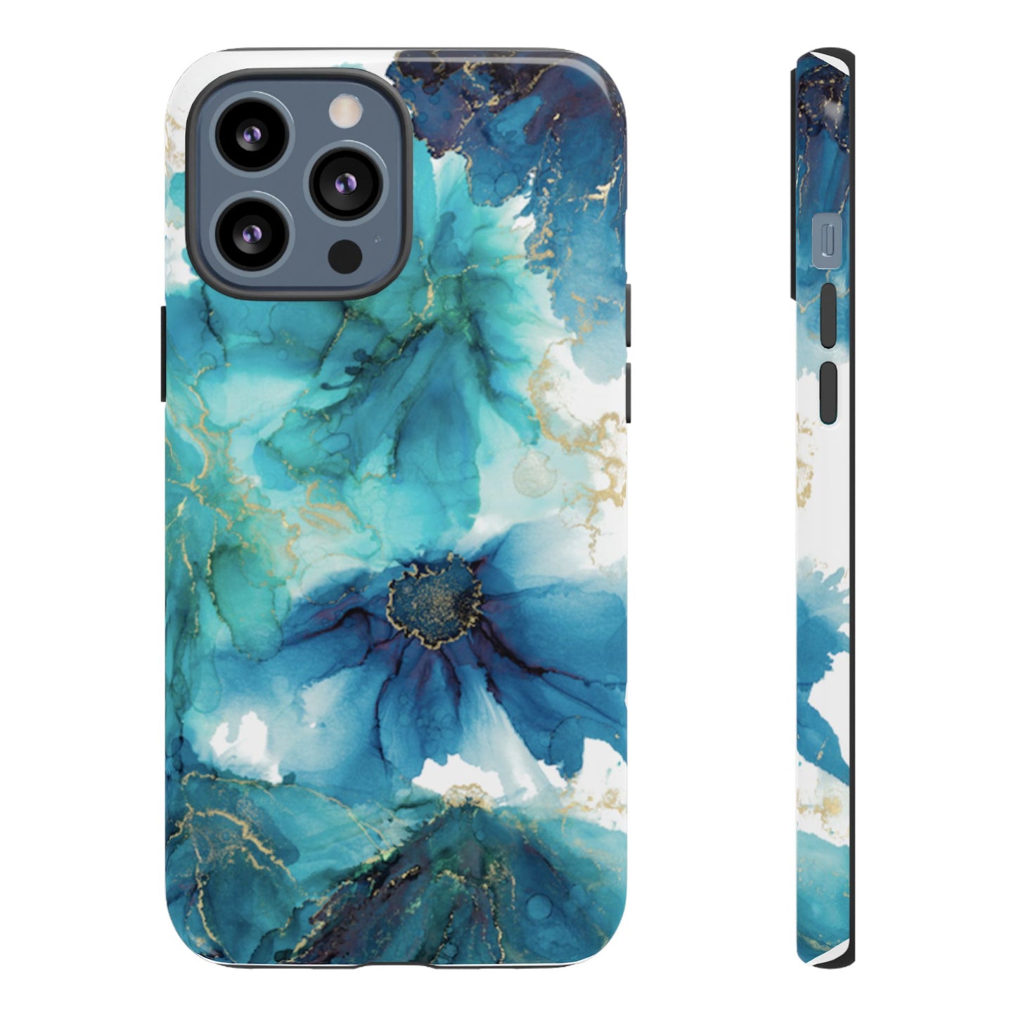 Alcohol Ink Design Floral Phone Case