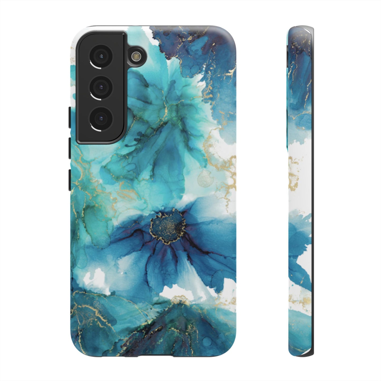 Alcohol Ink Design Floral Phone Case
