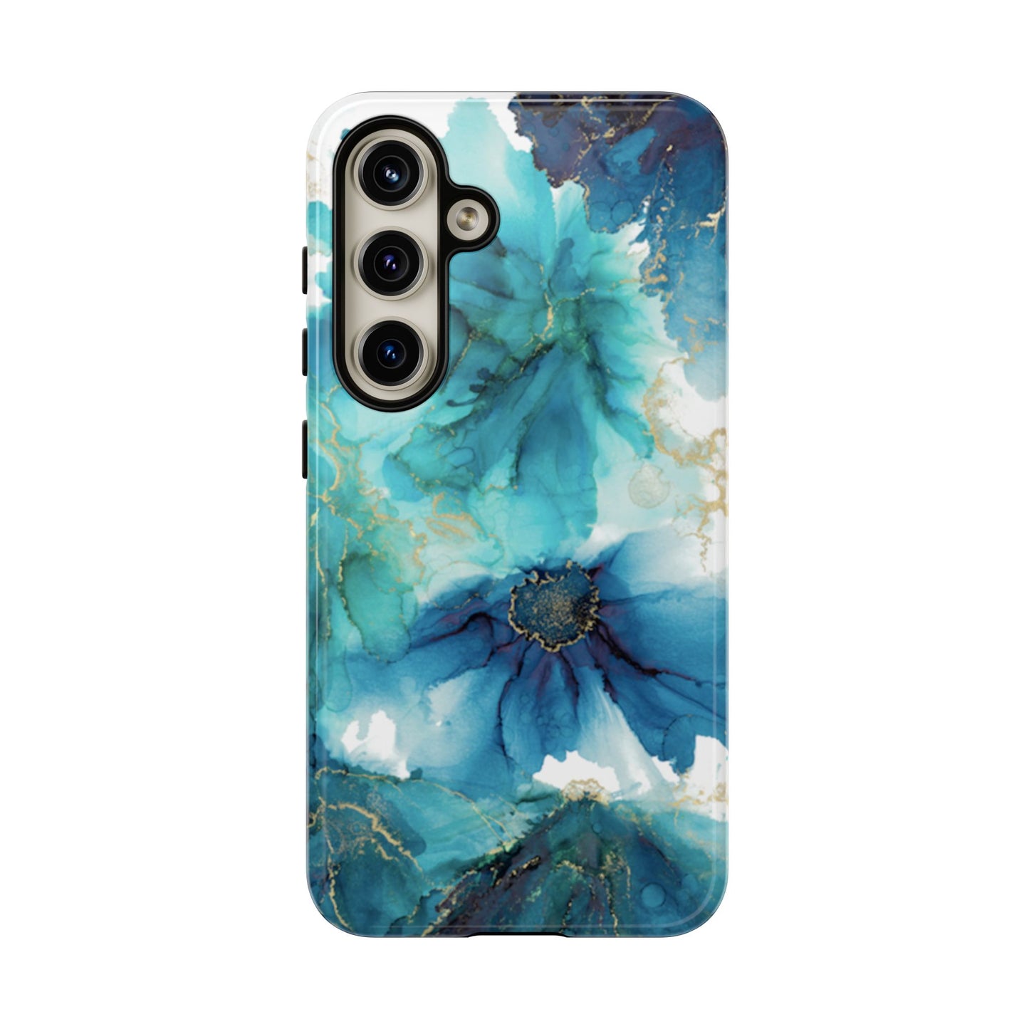 Alcohol Ink Design Floral Phone Case