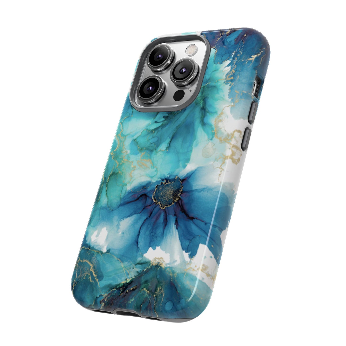 Alcohol Ink Design Floral Phone Case