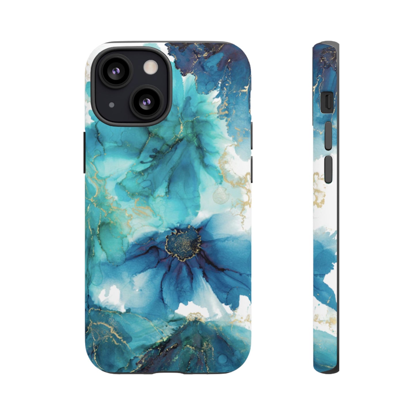 Alcohol Ink Design Floral Phone Case