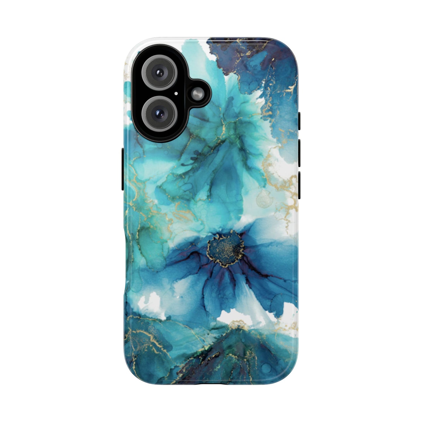 Alcohol Ink Design Floral Phone Case