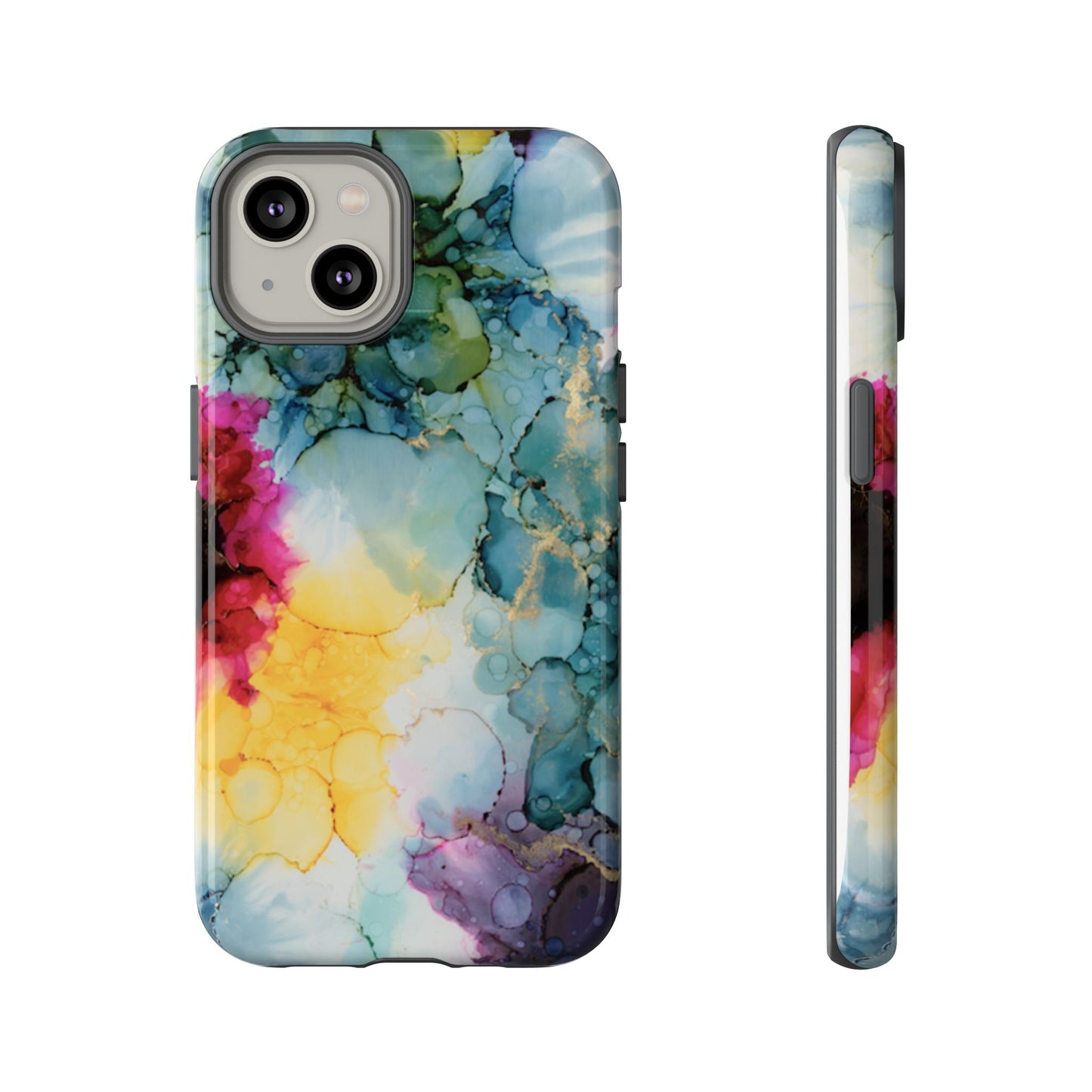Copy of Floral Alcohol Ink Phone Case