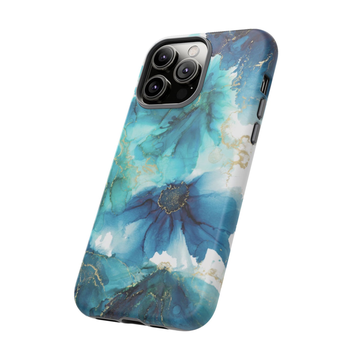 Alcohol Ink Design Floral Phone Case