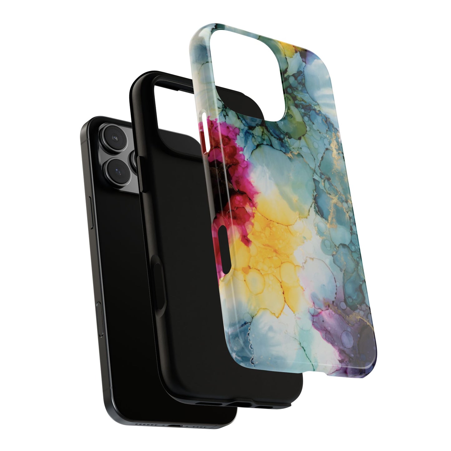 Copy of Floral Alcohol Ink Phone Case