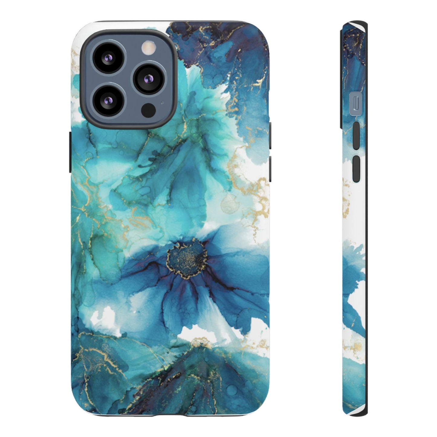 Alcohol Ink Design Floral Phone Case