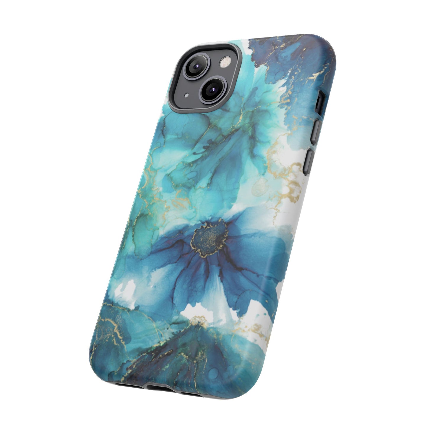 Alcohol Ink Design Floral Phone Case