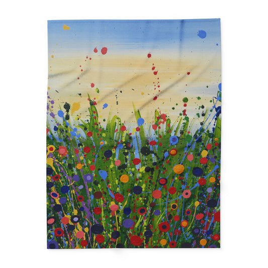 Vibrant Fleece Blanket