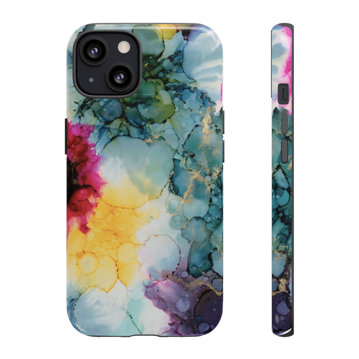 Copy of Floral Alcohol Ink Phone Case