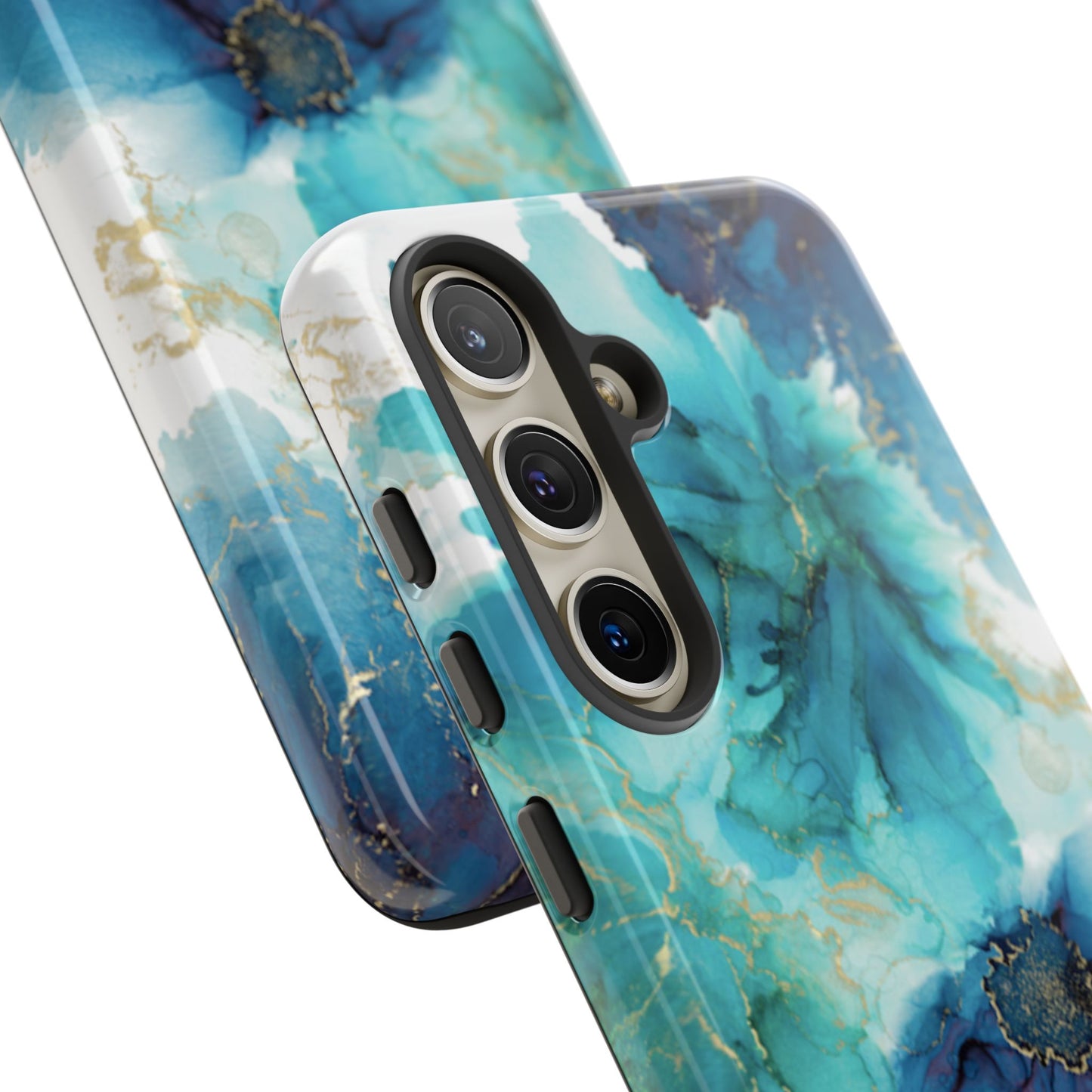 Alcohol Ink Design Floral Phone Case