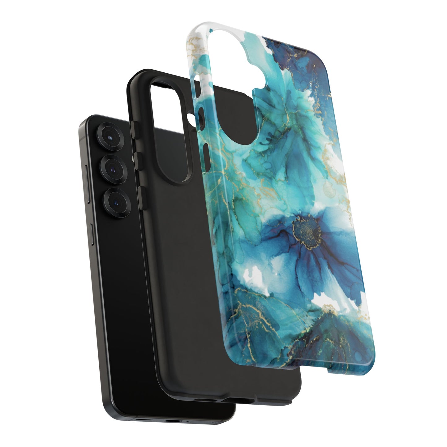 Alcohol Ink Design Floral Phone Case