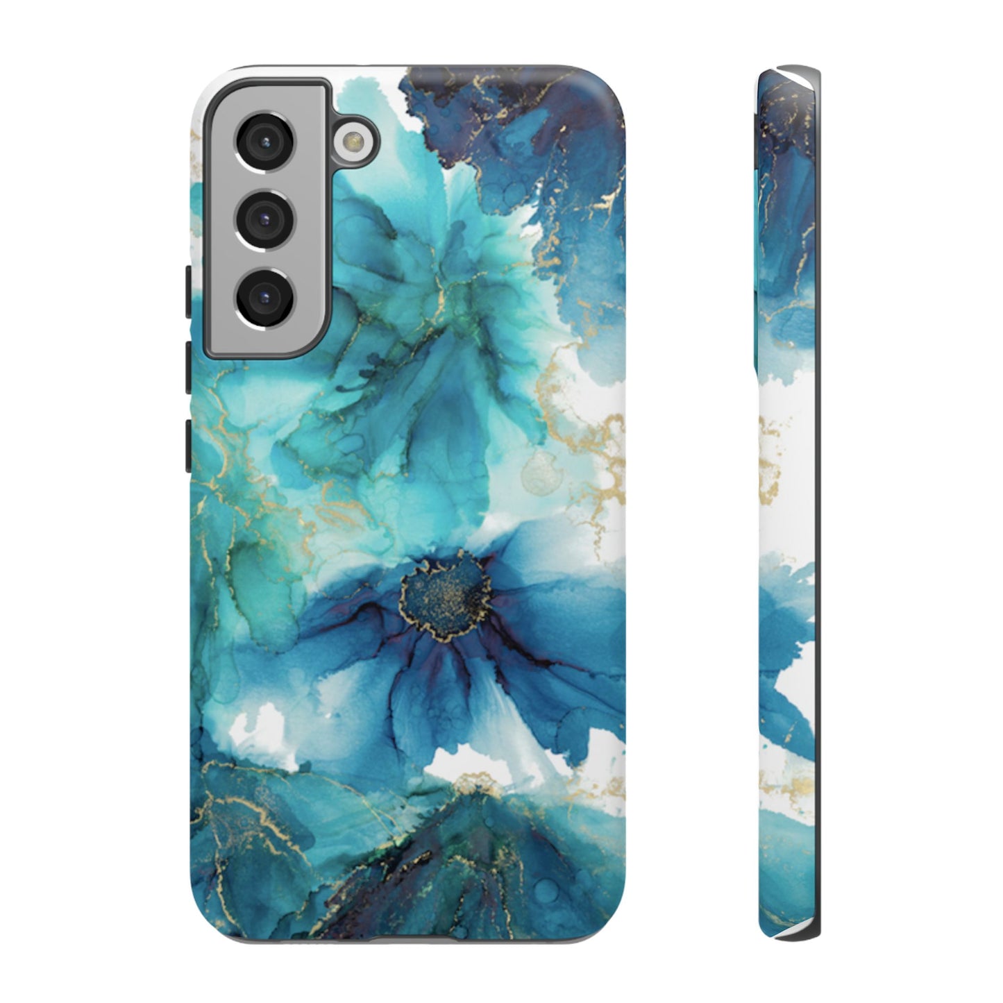 Alcohol Ink Design Floral Phone Case