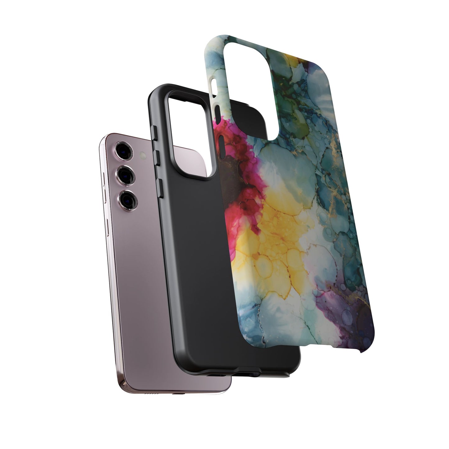 Copy of Floral Alcohol Ink Phone Case