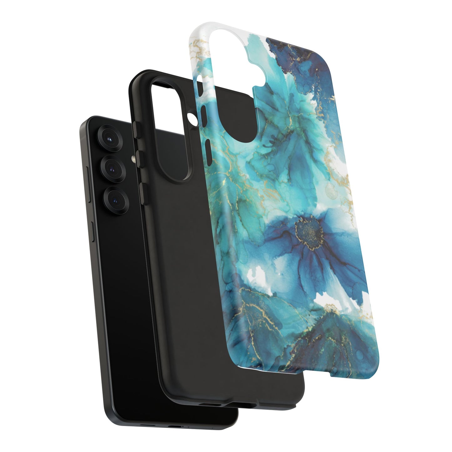 Alcohol Ink Design Floral Phone Case