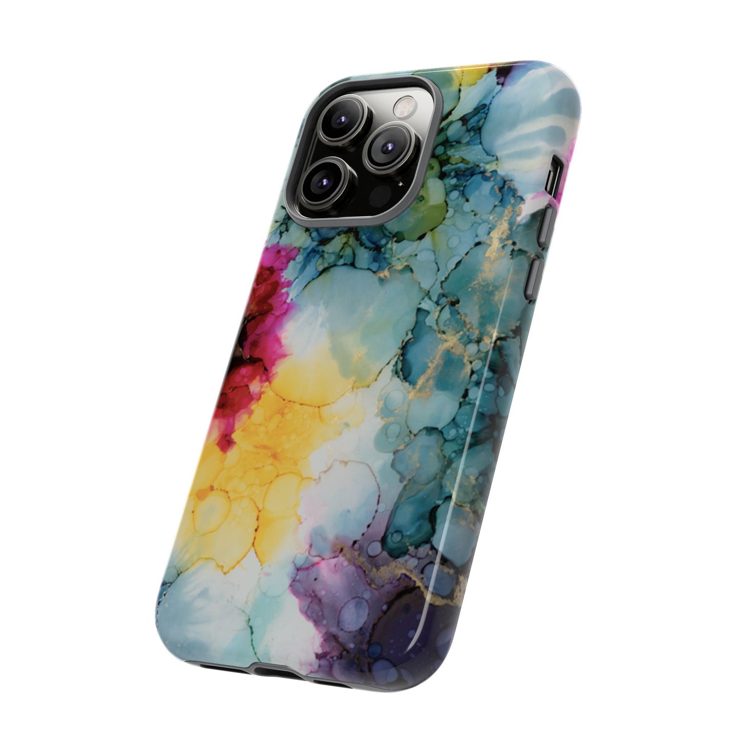 Copy of Floral Alcohol Ink Phone Case