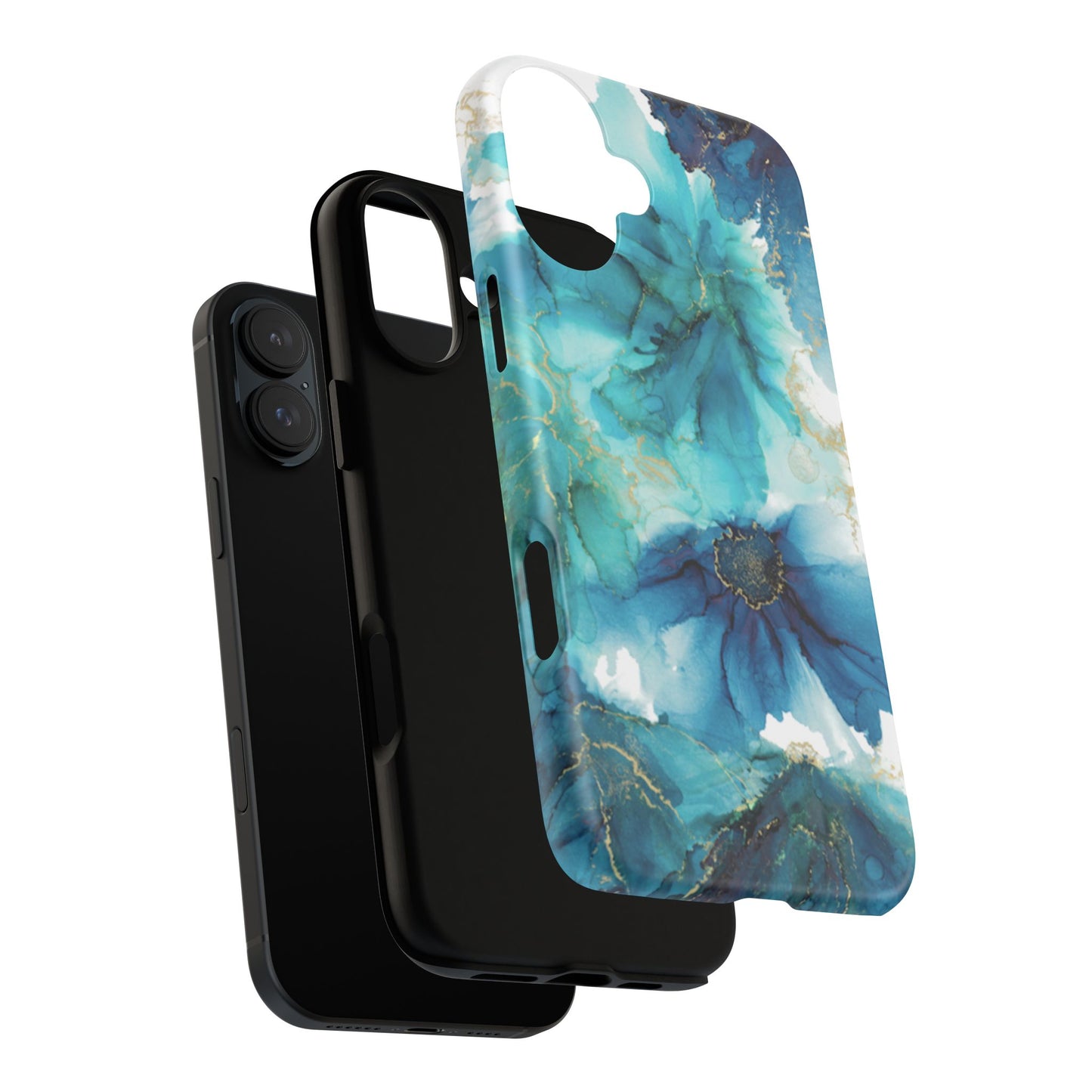 Alcohol Ink Design Floral Phone Case