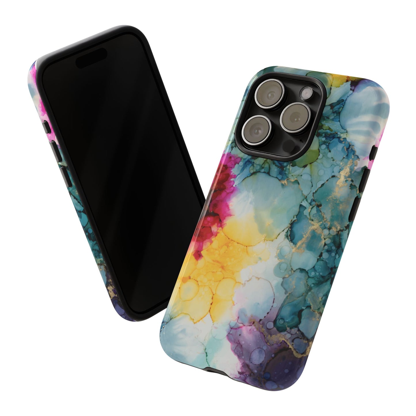 Copy of Floral Alcohol Ink Phone Case