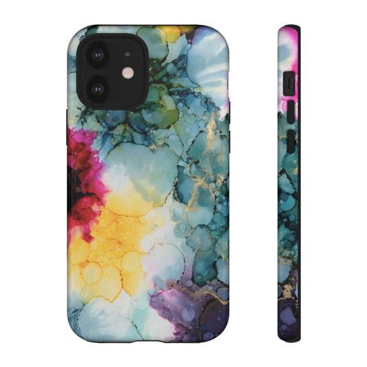 Copy of Floral Alcohol Ink Phone Case